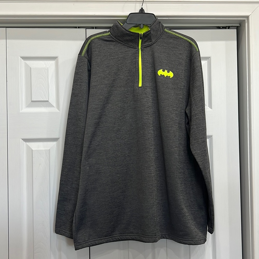 Dark gray Batman sports sweatshirt